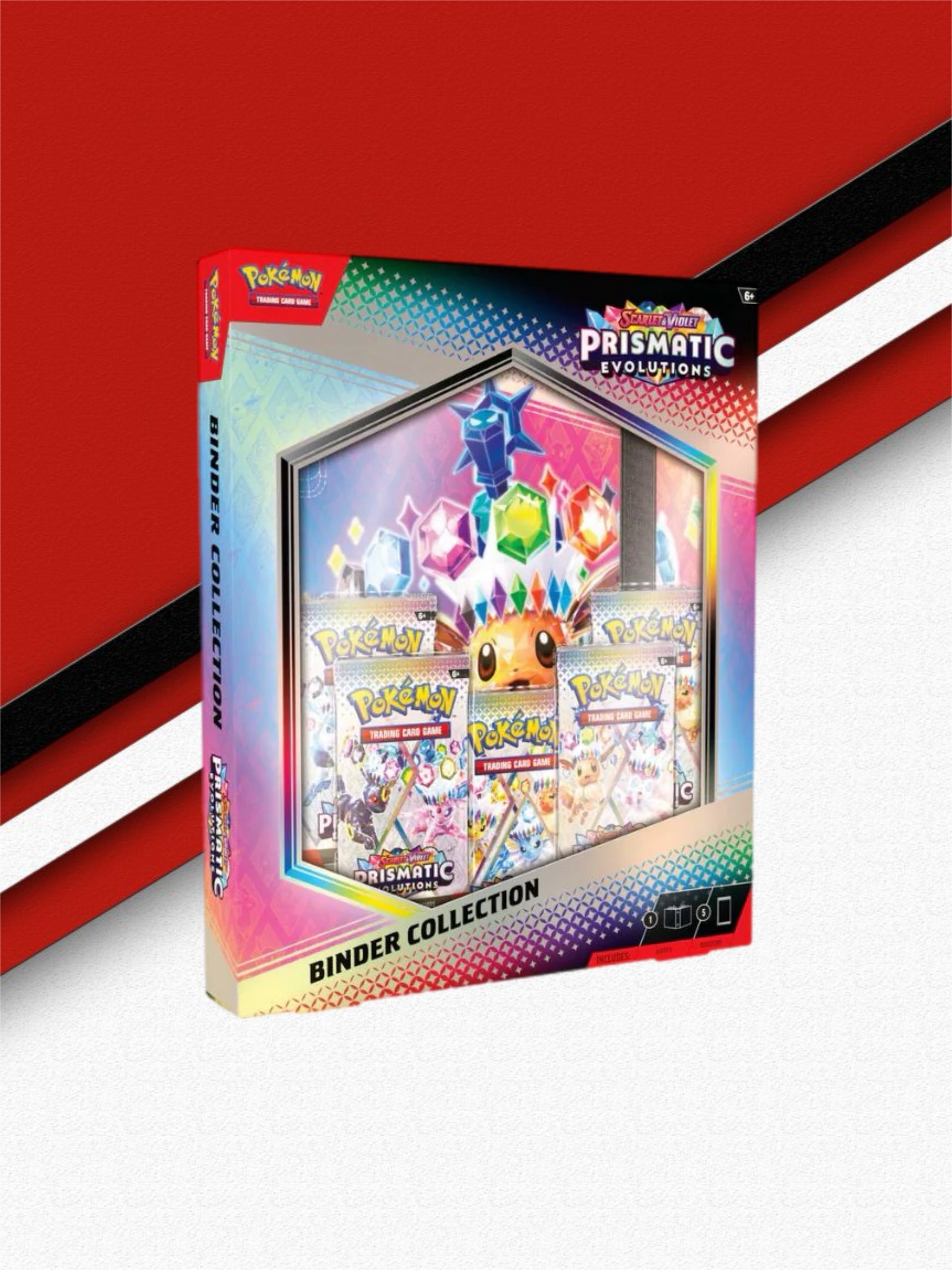 how many cards does the prismatic binder hold Amazon.com : Pokemon TCG: Scarlet & VioletPrismatic Evolutions Binder Collection : Toys & Games