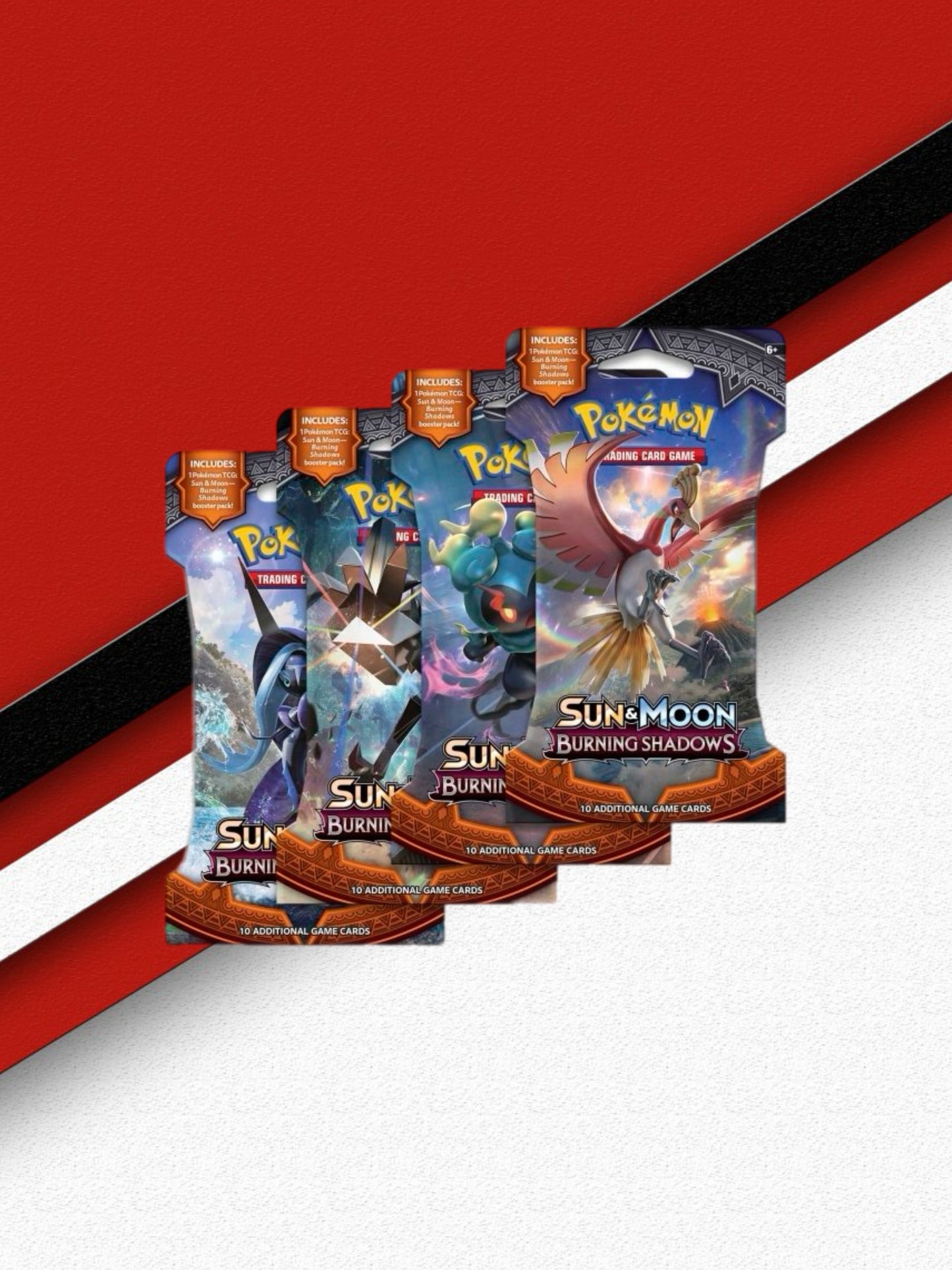 Burning Shadows Sleeved Pack